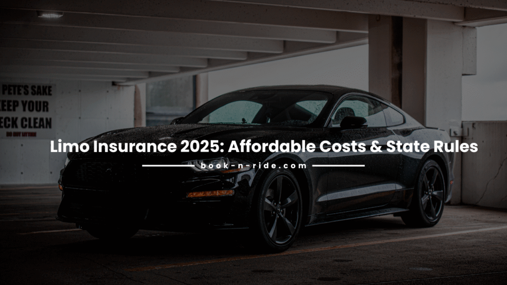 Limo Insurance 2025 By book n ride