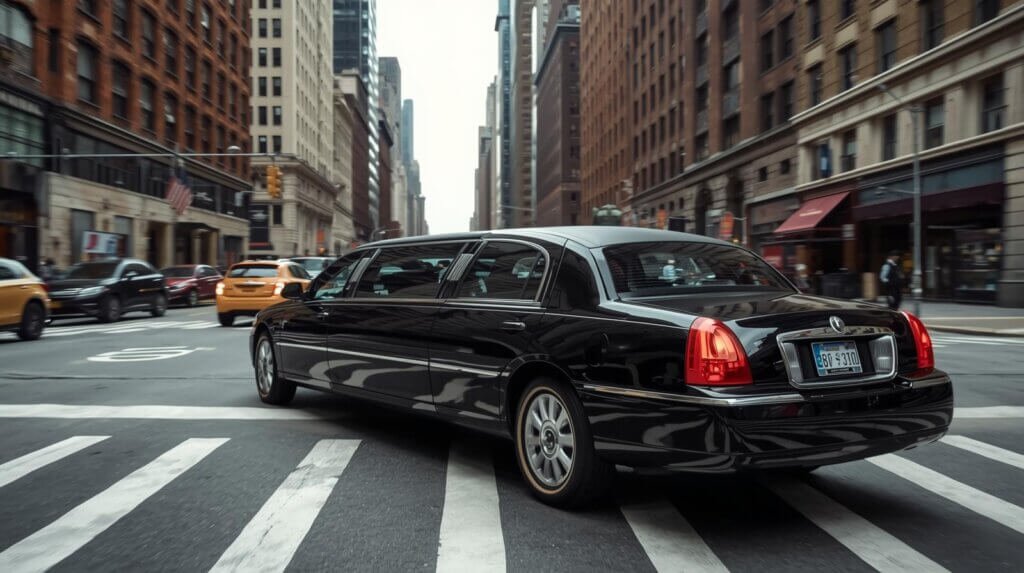 limo car with professional chauffeurs