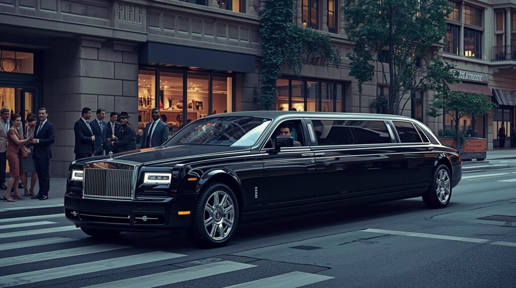 Limo service, crypto payment