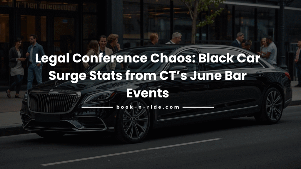 Legal Conference Chaos Black Car Surge Stats from CT’s June Bar Events-Book-N-Ride