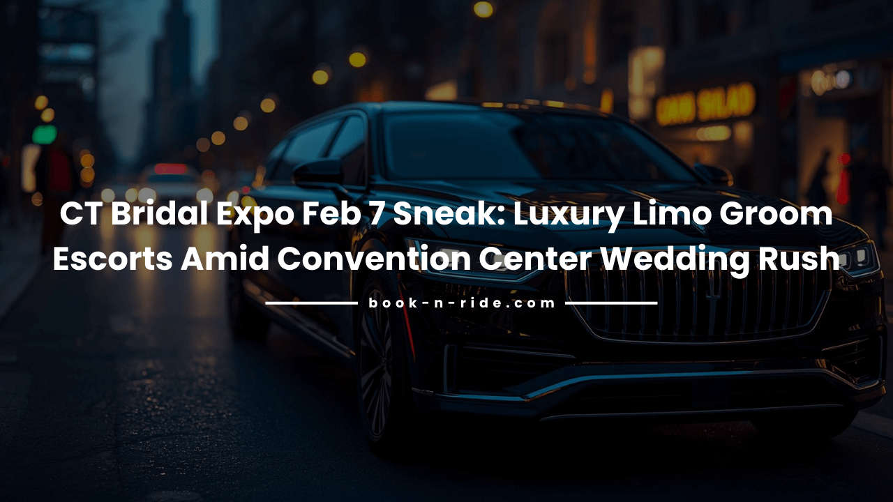 CT Bridal Expo Feb 7: Luxury Limo Groom Escorts