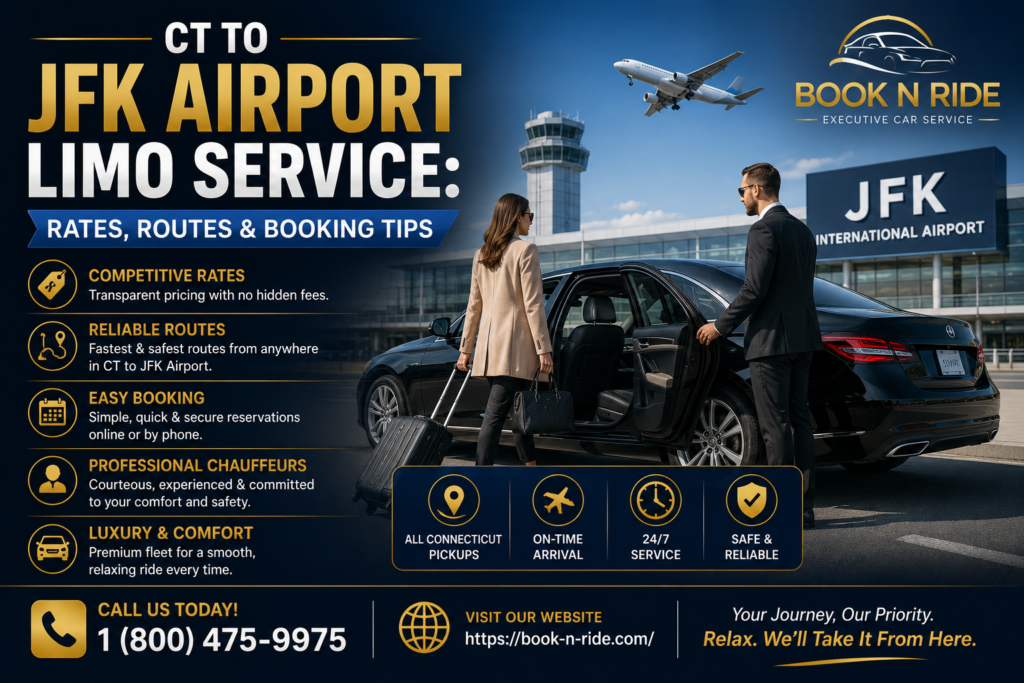 CT to JFK Airport limo