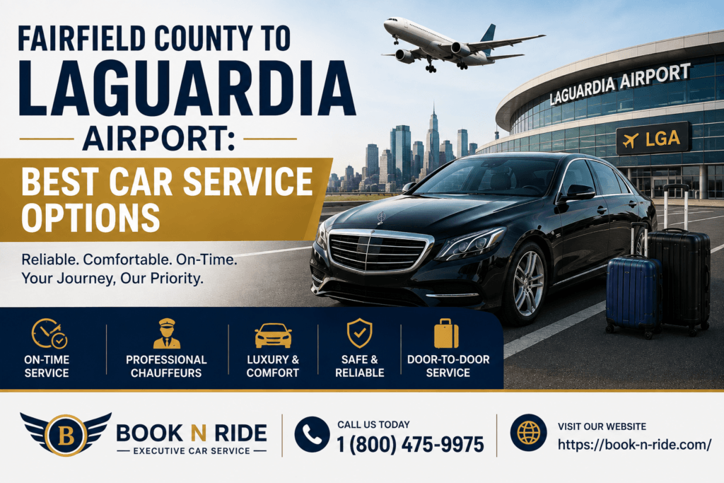 Fairfield to LGA Car Service