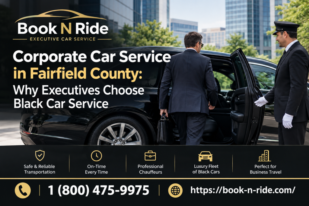 corporate car service Fairfield County